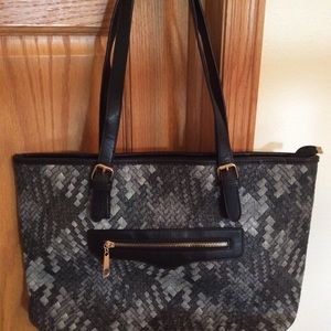 Basket Weave Tote